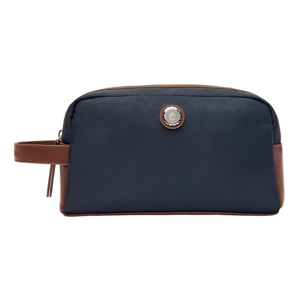 TROUSSE DE TOILETTE FESTINA BUTTON NAVY & BROWN