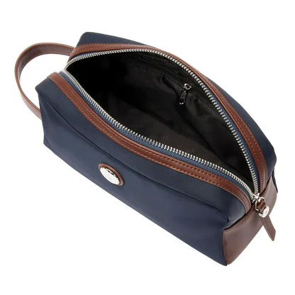 TROUSSE DE TOILETTE FESTINA BUTTON NAVY & BROWN