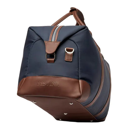 SAC DE VOYAGE FESTINA BUTTON NAVY & BROWN