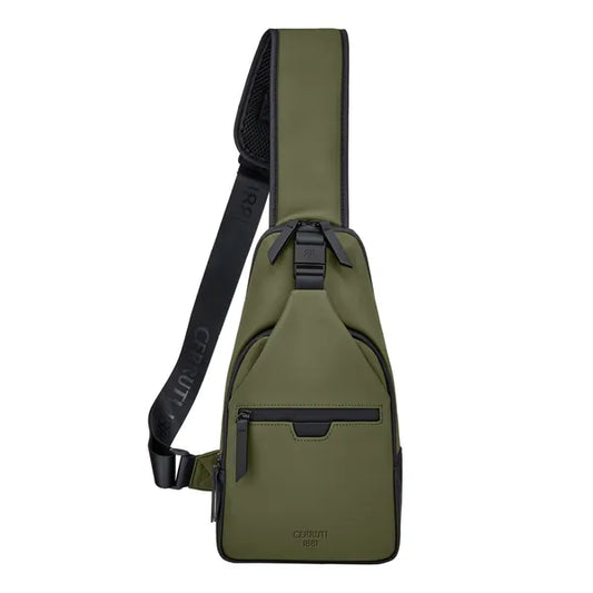 SACOCHE BANDOULIÈRE CERRUTI 1881 EASTON GREEN