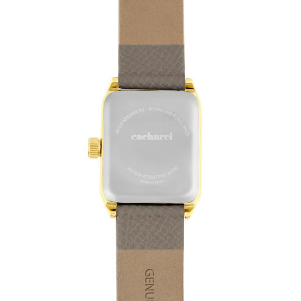 MONTRE CACHAREL SÉRAPHINE TAUPE